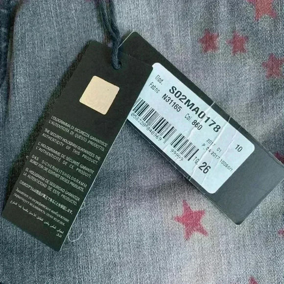 Just Cavalli Denim Mini  Skirt - Picture 5 of 10